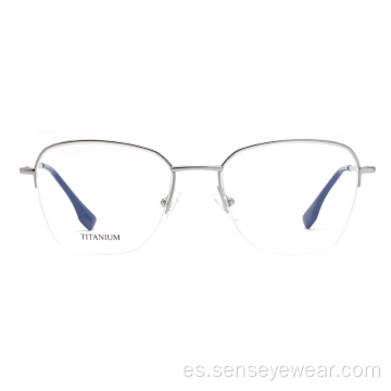 Venta al por mayor Memore Memore Titanium Glasses Marcos ópticos